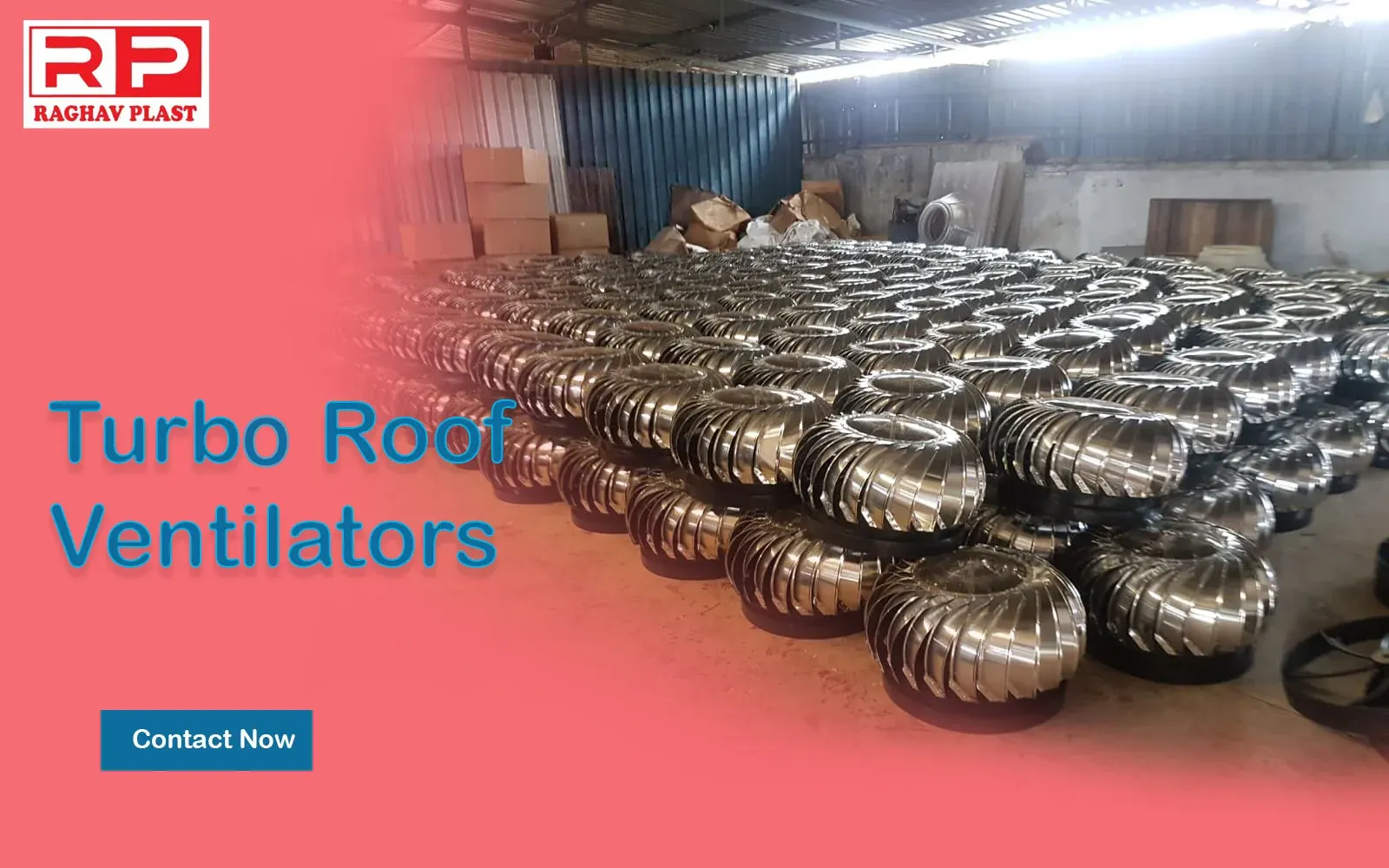 Turbo roof ventilators